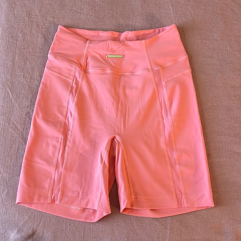 Whitney Simmons Hot Pink Shorts